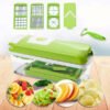 12-Piece Multifunctional Vegetable Chopper & Food Slicer Set
