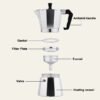 RAINBEAN Stovetop Espresso Maker