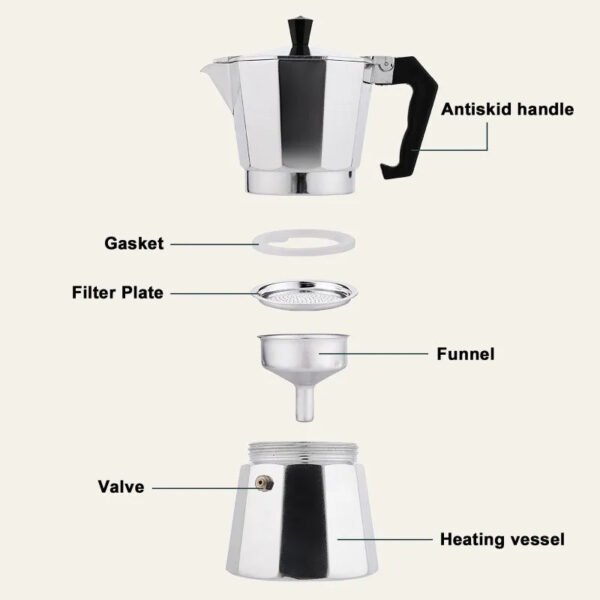 RAINBEAN Stovetop Espresso Maker